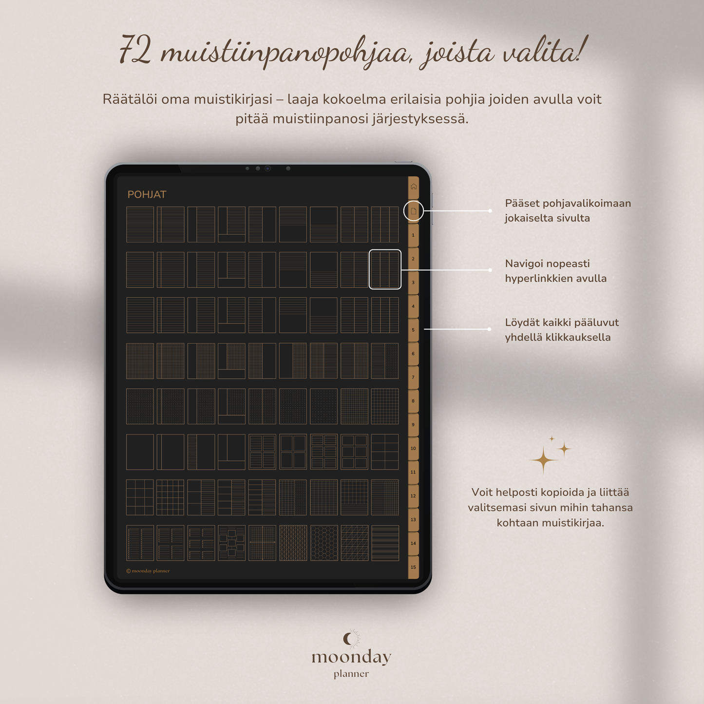 DIGITAL NOTEBOOK - DARK MODE