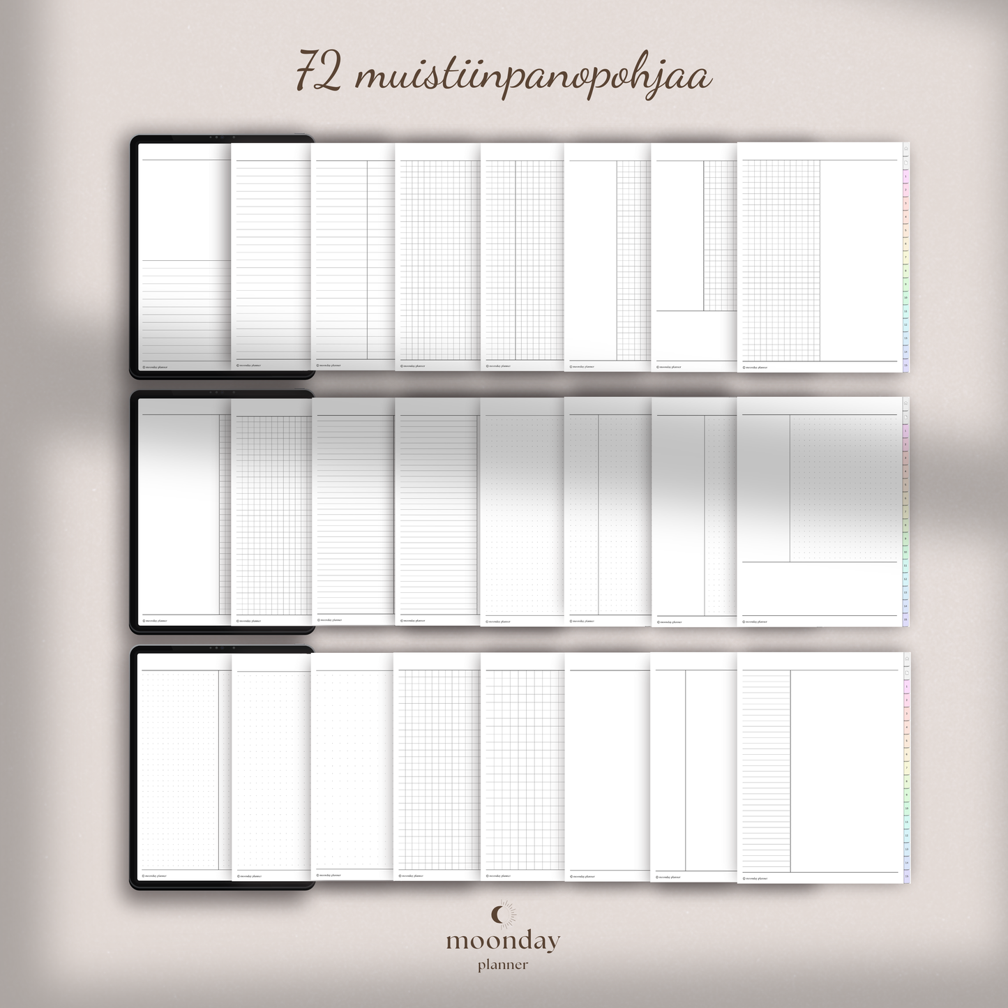 DIGITAL NOTEBOOK - RAINBOW MODE