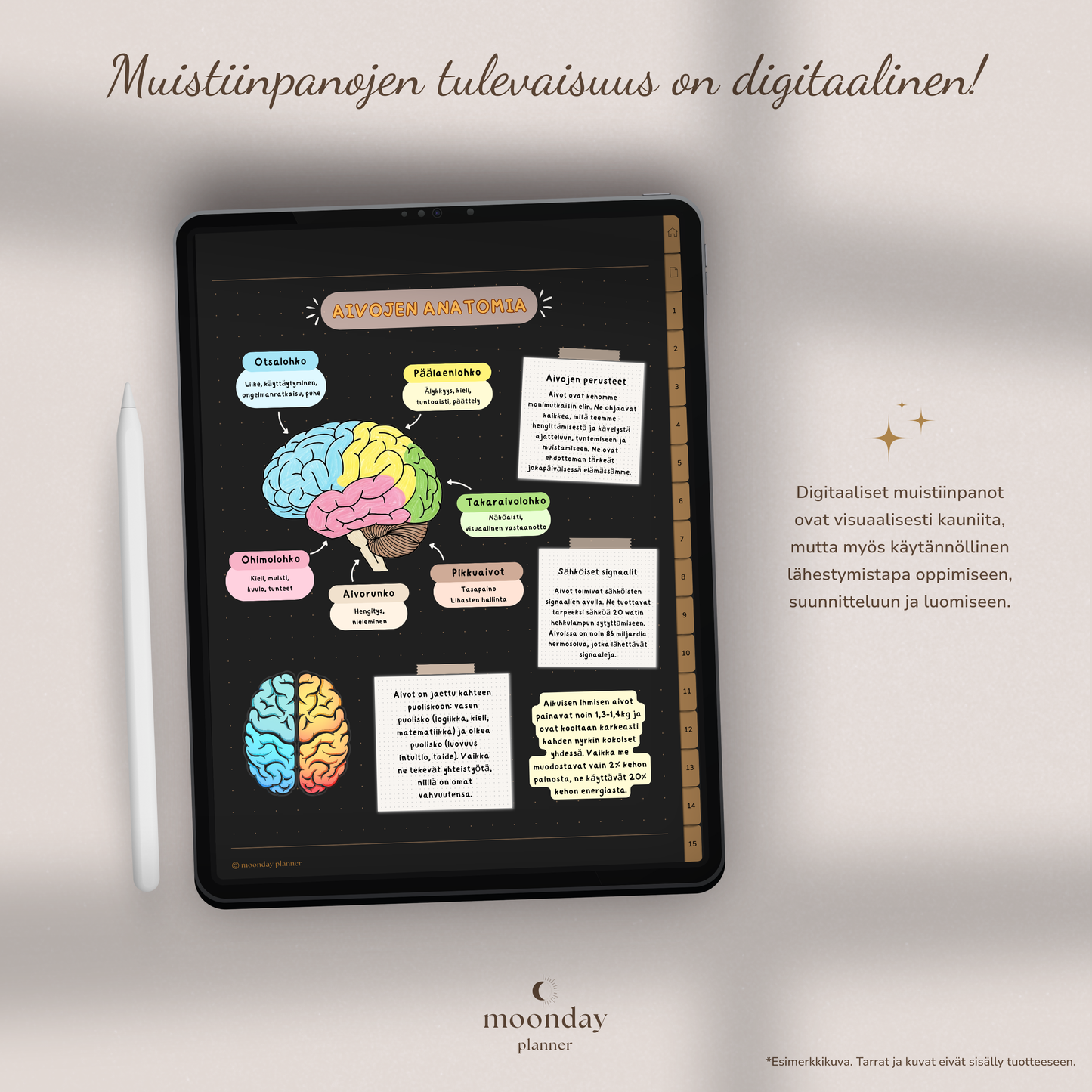 DIGITAL NOTEBOOK - DARK MODE