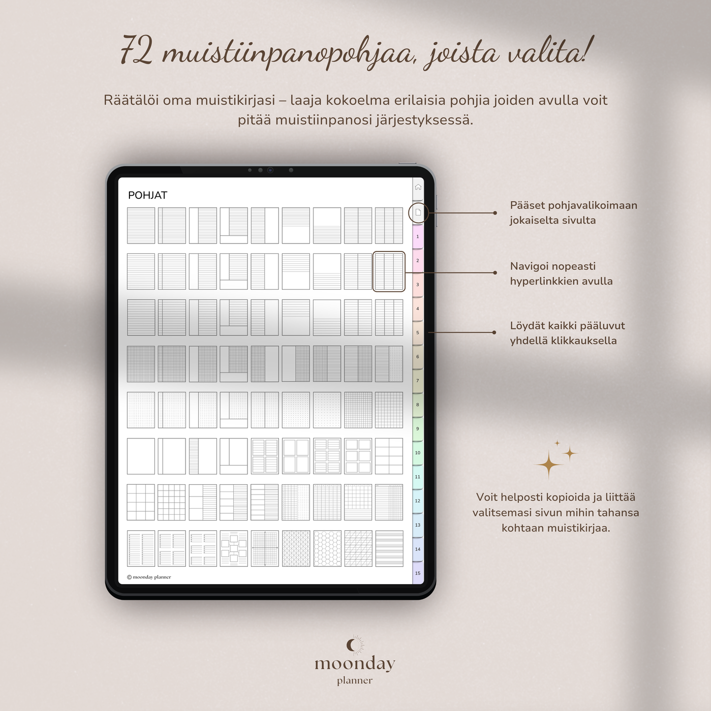 DIGITAL NOTEBOOK - RAINBOW MODE