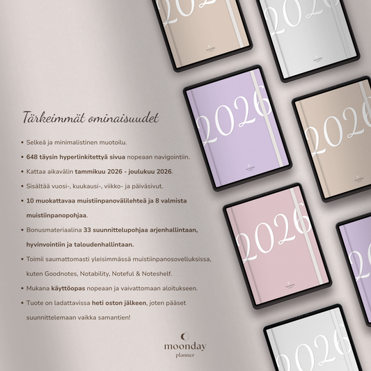 DIGITAL PLANNER 2026 - LILAC